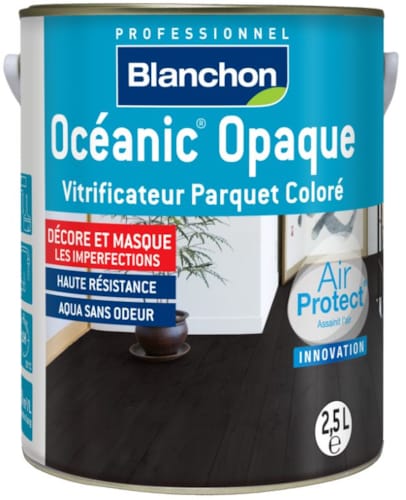 Blanchon Vitrificateur Oceanic coloré opaque - 2,5 L - Noir