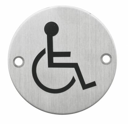 Pictogramme rond handicapé