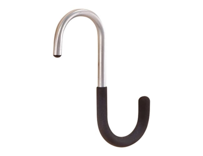 Crochet XXL Pro en S zingué gainé - 20 cm