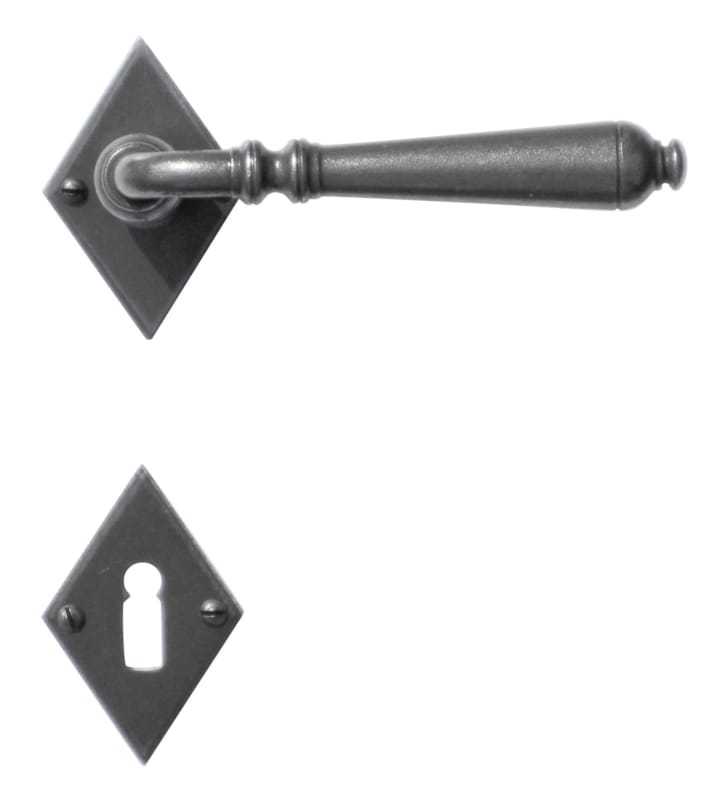 Poignée de porte Elégeance Fer losange - R+E