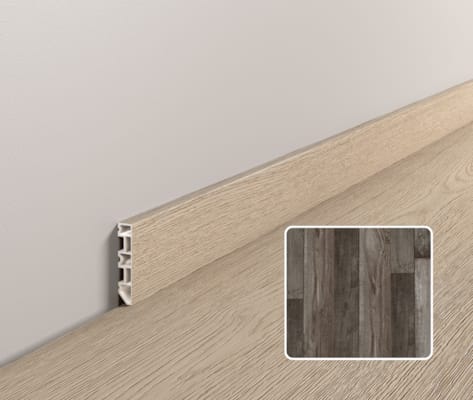 Plinthe moderne Coretec ESSENTIALS - Fallen Oak - 3752 - 13 x 58 x 2400 mm