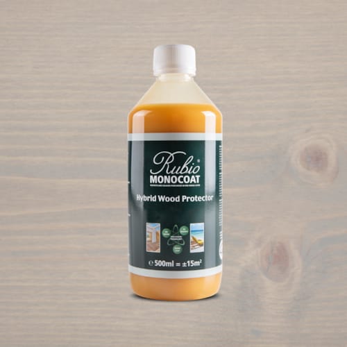Rubio Monocoat Hybrid Wood Protector Light Grey - 500 ml