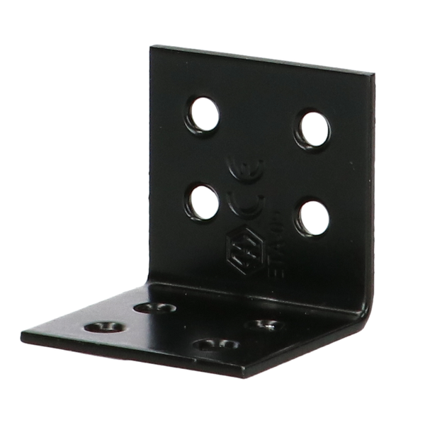 Equerre multi-trous 40 x 40 x 40 mm BlackTop