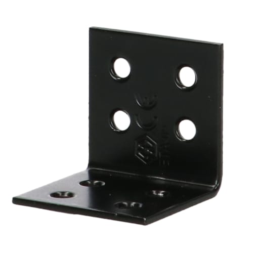 Equerre multi-trous 40 x 40 x 40 mm BlackTop