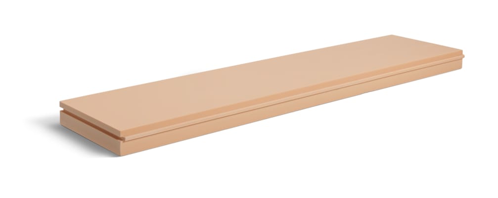 Panneau isolant polystyrène extrudé -  40 x 600 x 2500 mm