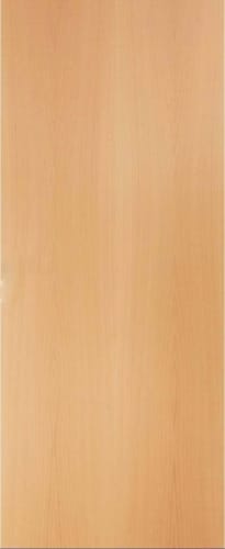 Porte coupe-feu 30' hetre etuve placage vertical 2015 x 830 mm