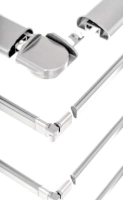 Pure Titanium Kit D'Angle Alu Anodisé