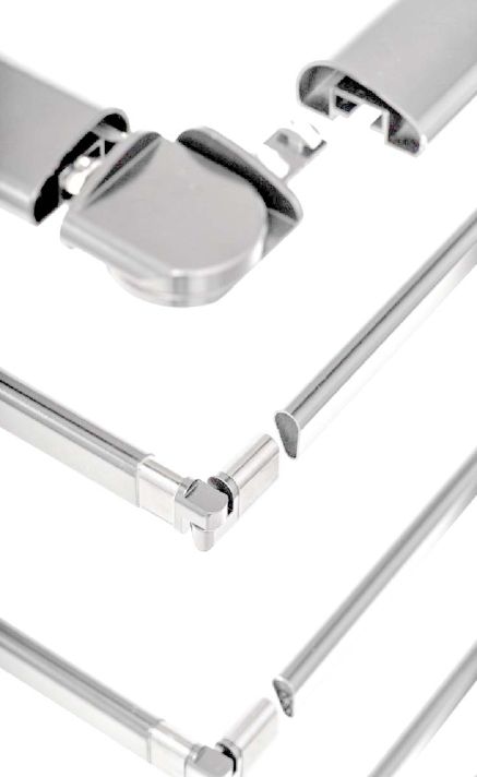 Pure Titanium Kit D'Angle Alu Anodisé