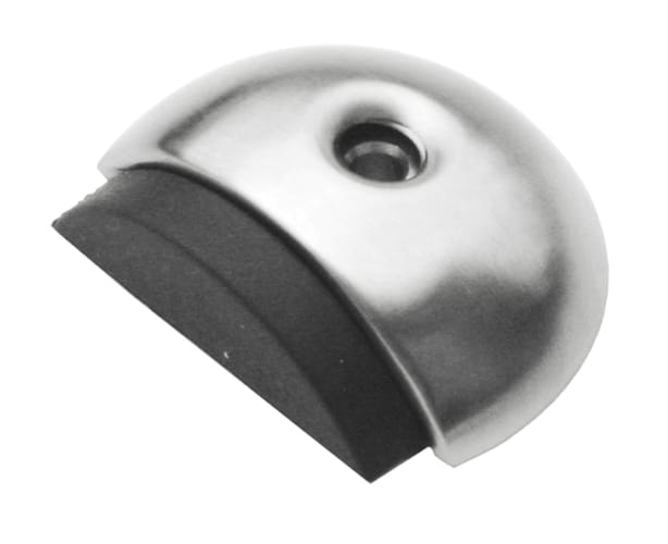 Arrêt de porte demi lune - Inox