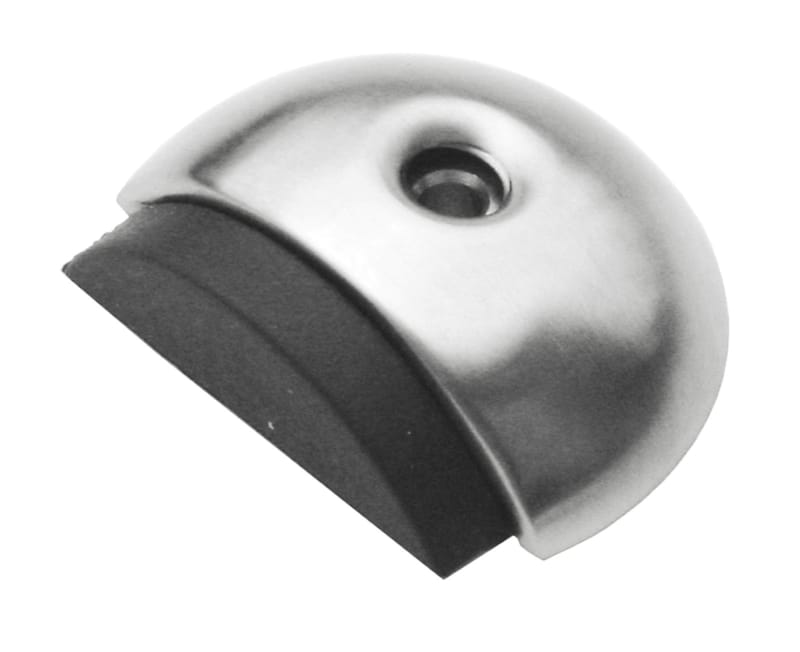 Arrêt de porte demi lune - Inox