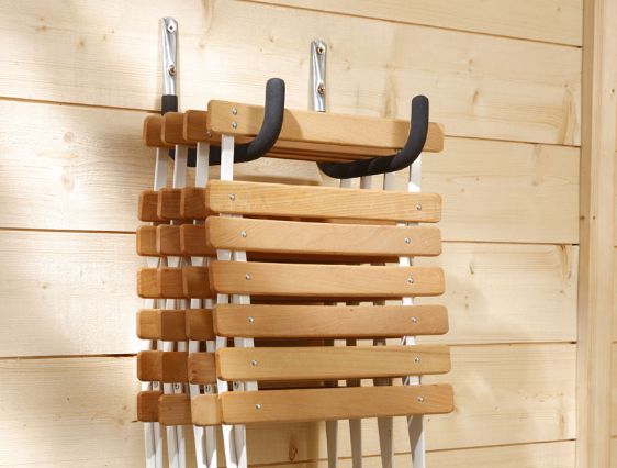 Crochet antidérapant rugueux gainé - 25 cm