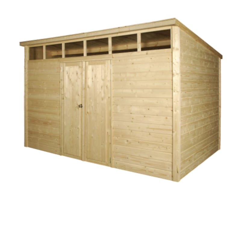 Chalet coin profils en bois Q Line 360x300