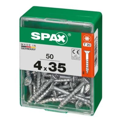 SPAX vis T-STAR+ WIROX - 4x35 M (boite 50 pces)