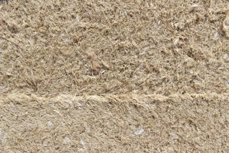 Panneau en fibres d'herbe Gramitherm - 100 x 600 x 1200 mm