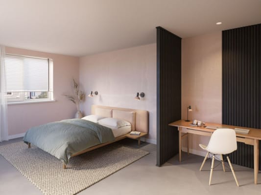 CanDo roomdivider profils sol et plafond 90° pour cloison - Chêne lave - 1000 mm