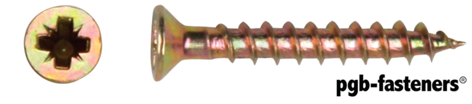 Vis agglo TF et empreinte pozidriv - 5x40 - 6 pcs