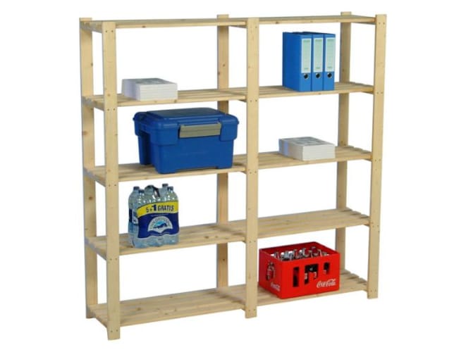 Etagère Woody rack double - 175x175x40 cm