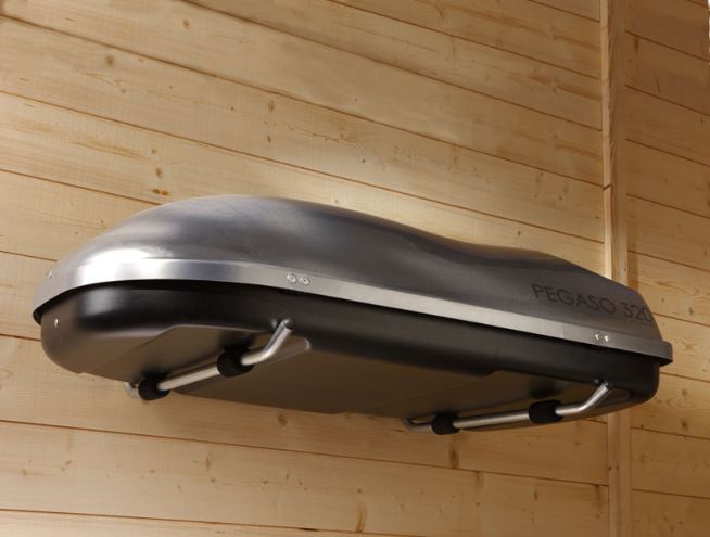 Crochet XXL Pro rabattable gainé -  75 cm