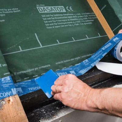 Pro Clima Tescon Vana ruban adhésif étanche à l'air tout usage enduisable - 6 cm x 30 m