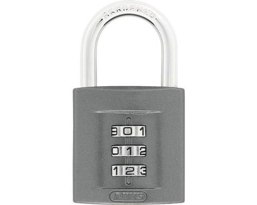 Cadenas à code double verrouillage de l'anse 158/50