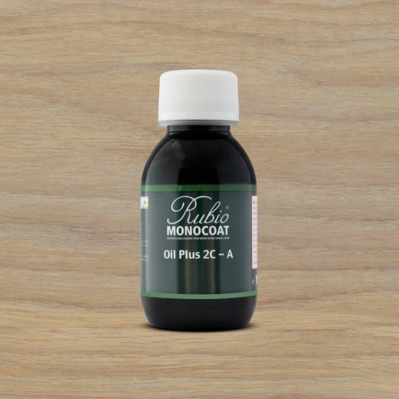 Huile Rubio Monocoat - oil + 2c - comp. A - 100 ml - Cornsilk