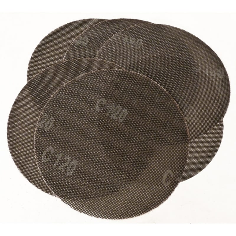 Set de 6 disques maille 225mm 2xa80, 2xa120, 2xa180