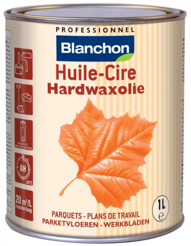 Blanchon Huile-cire - 1 L - Noir