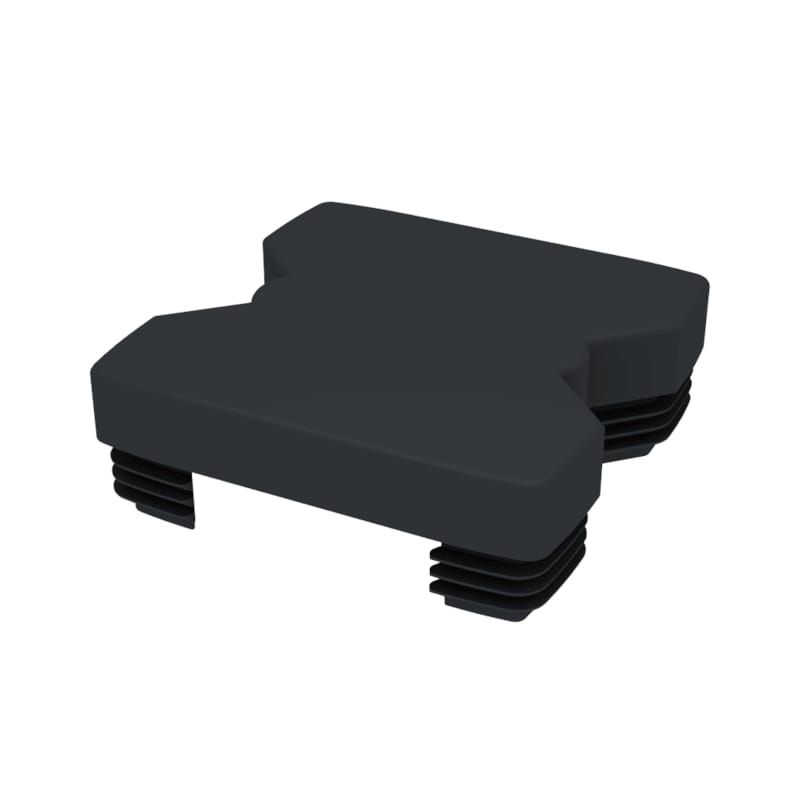 Duofuse Chapeau de Fermeture Synthétique Standard Noir 82x28x82 mm