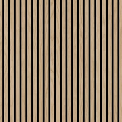 Lambris acoustique Ter Hürne SilentDesign chêne ebro 1 face + 2 côtés - 21 x 520 x 2400 mm