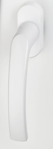 Poignée fenêtre à clé Blanc