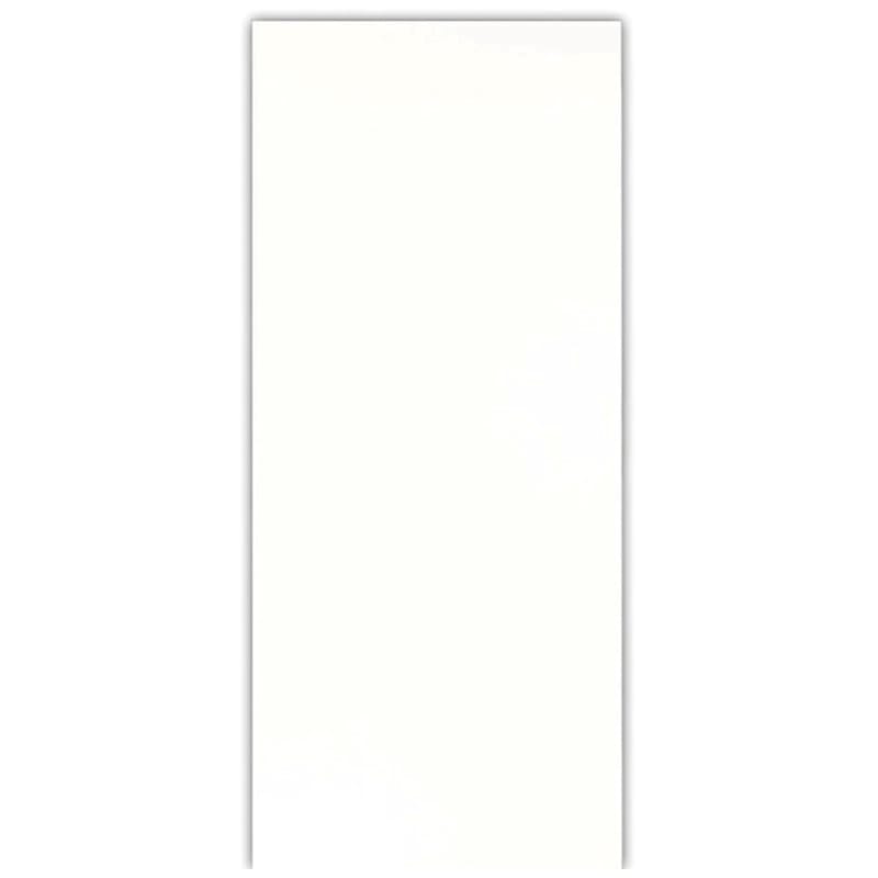Porte prépeinte alvéolaire lisse sans mortaise - 201,5 x 78 cm