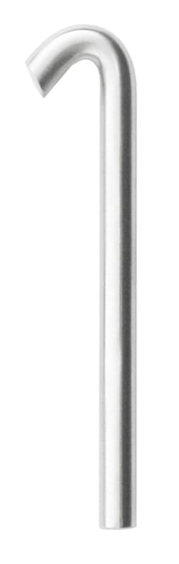 Chiffre 1 arrondi en inox pour façade