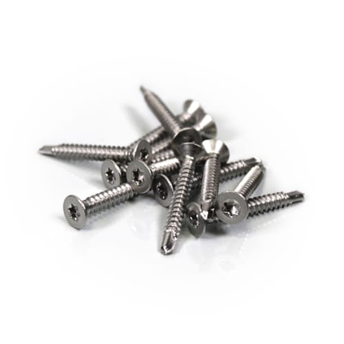 Vis pour Alu Profil de départ-U WEO Essential 4x25mm Torx SS304 - 50 vis/boîte