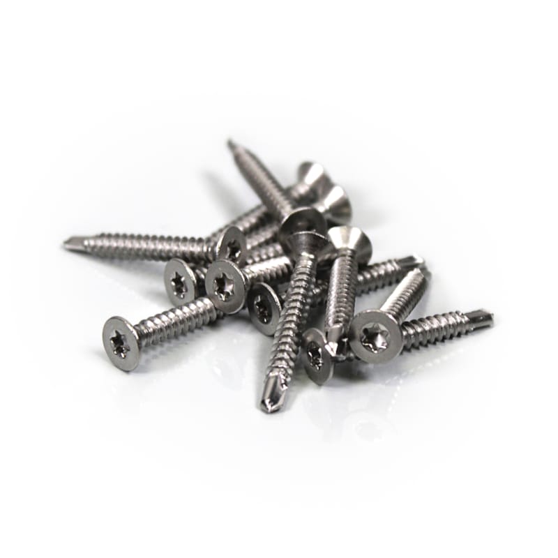 Vis pour Alu Profil de départ-U WEO Essential 4x25mm Torx SS304 - 50 vis/boîte