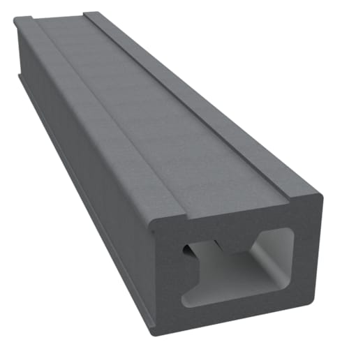 Duofuse lambourde PVC - 35 x 48,5 mm - L 4m