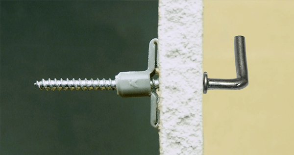 Cheville SMART corps creux nylon + gond moyen 8 x 40 (6 pces)