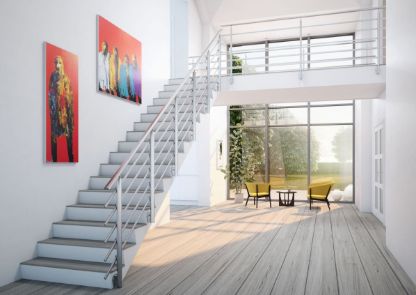 Kit Pure Titanium Fixation Laterale Alu Anodisé 250 cm