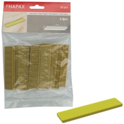 Cales plates 4x22X95 | 20 pcs