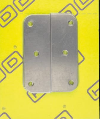 Paumelle - Plaque adaptatrice 1mm