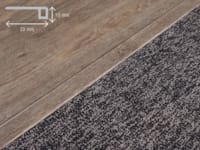 Profile de bordure COREtec ESSENTIALS - Blackstone Oak - 3707 - 2400mm x 35mm x 10mm