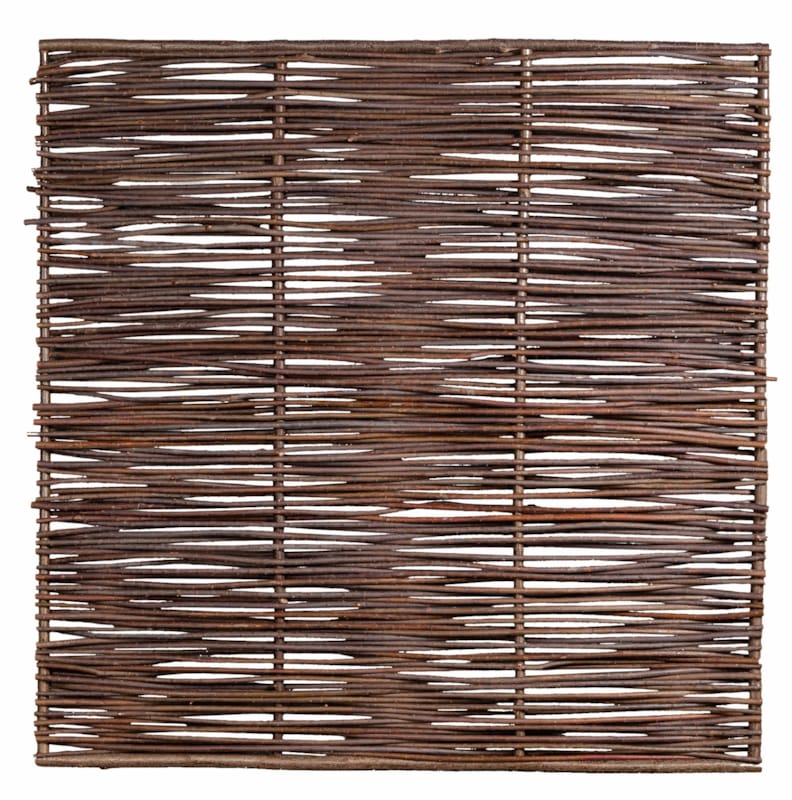 Écran de jardin Fedra - Panneau lourd en noisetier - 1800 x 1800 mm