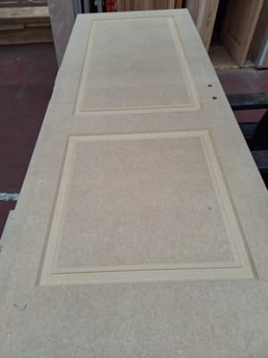 Thys porte réversible à peindre - S4 Classic Prime Line - Modèle n°11 78 cm