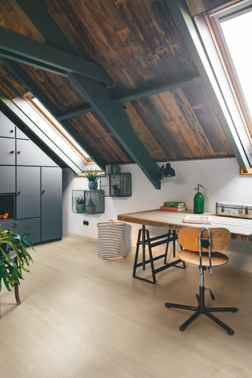 Quick-Step vinyle Alpha Vinyl Bloom 5+1 - chêne brise marine beige 40080 - 6 x 209 x 1494