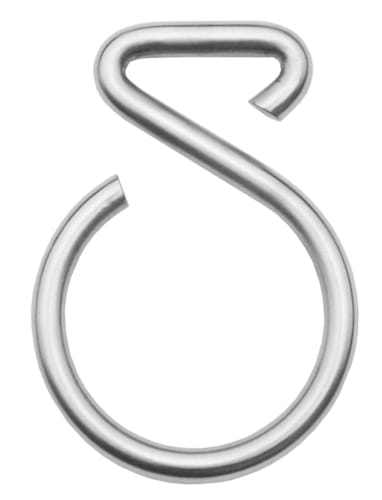 Chiffre 8 arrondi en inox pour façade