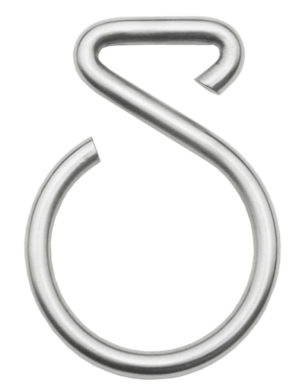 Chiffre 8 arrondi en inox pour façade