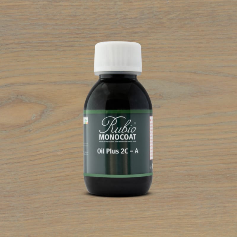 Huile Rubio Monocoat - oil + 2c - comp. A - 100 ml - Stone