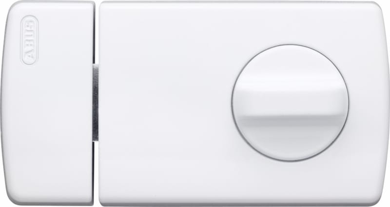 Verrou de porte d'entrée  blanc