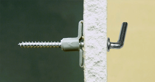 Cheville SMART corps creux nylon + gond court 8 x 40 (6 pces)