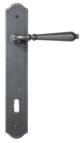 Poignée de porte Elégeance Fer plaque