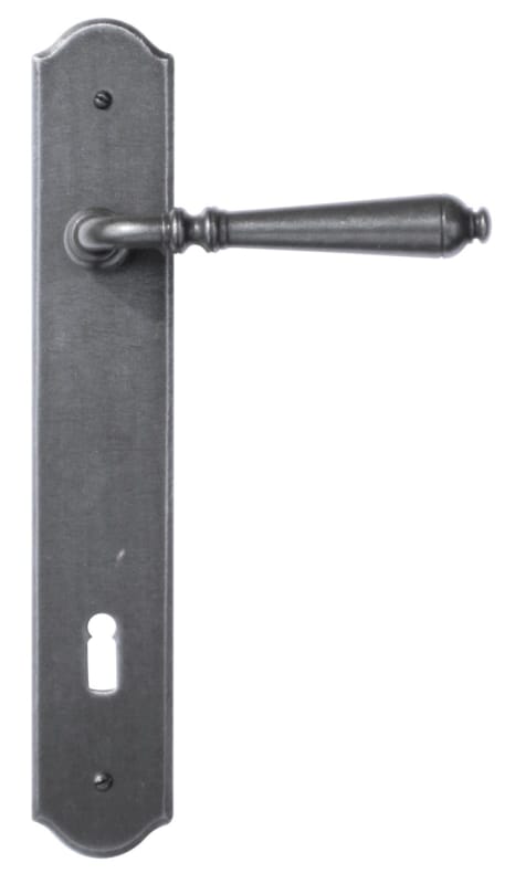 Poignée de porte Elégeance Fer plaque